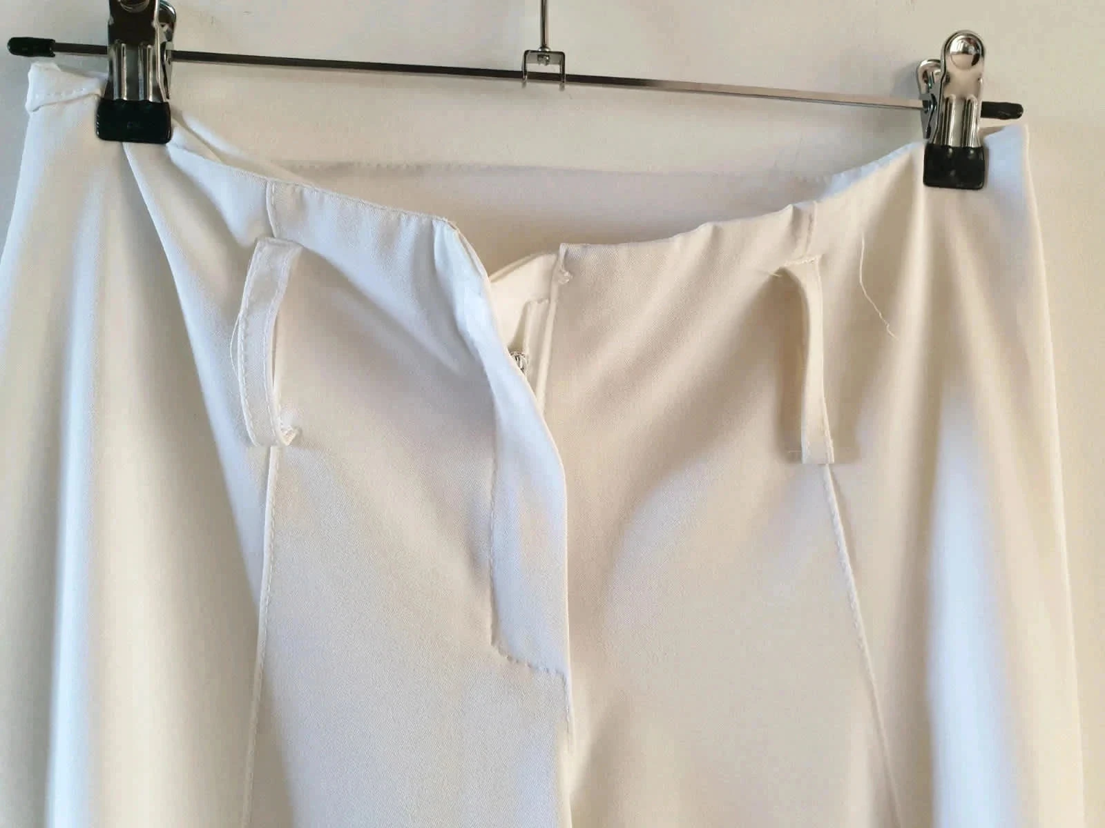 Pantacourt sarouel branco 36 yk2000 vintage – photo 5